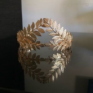 Gold Leaf Grecian Tiara